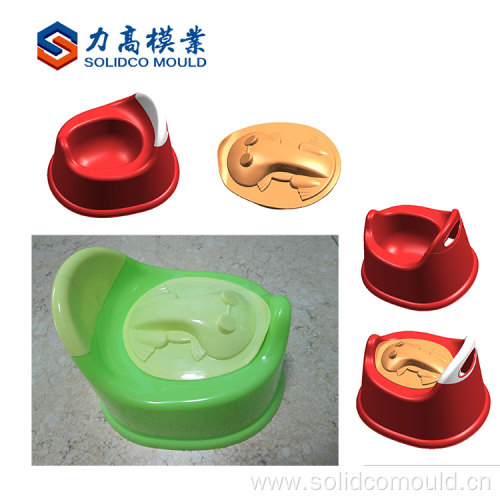 Plastic baby training toilet seat cover injection mould